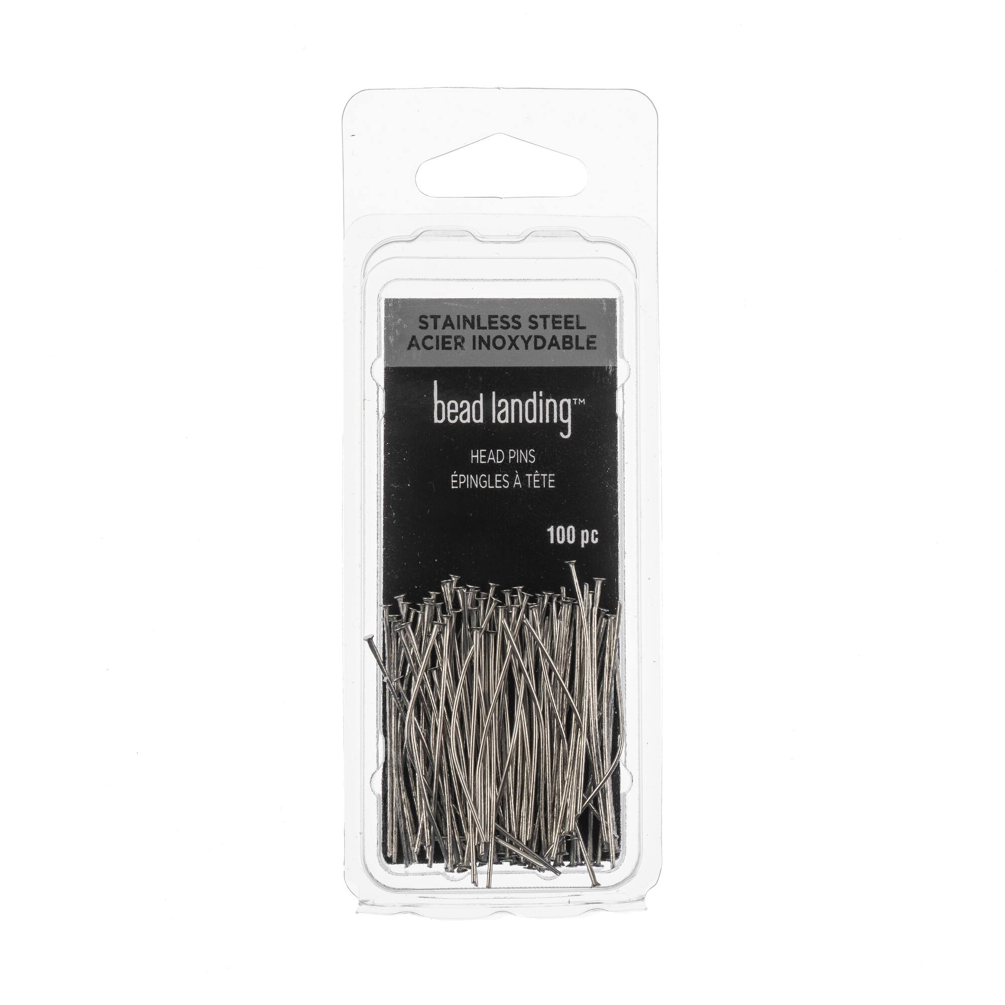 1" Stainless Steel Head Pins by Bead Landing™